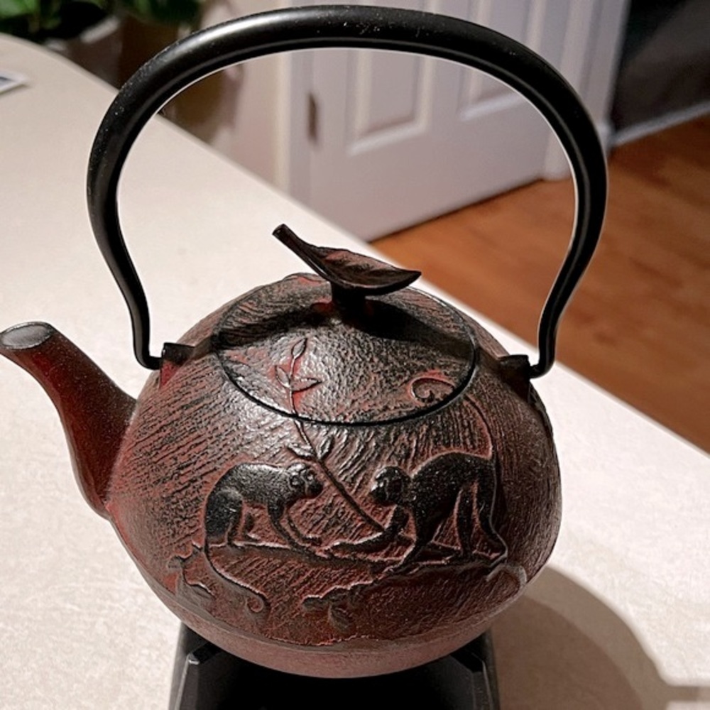 Teavana Cast Iron Tea Pot - Year of the Monkey